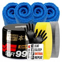 Wosk Samochodowy SOFT99 Dark Black Duży Do Auta Hydrofobowy Lakier 300 g