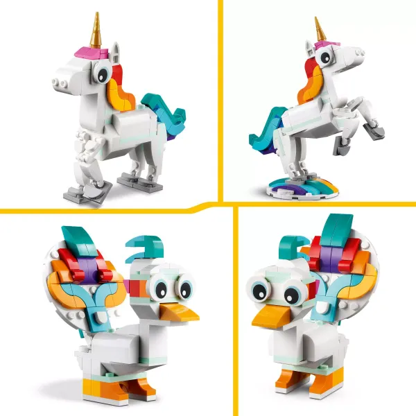 Lego Creator 3 W 1 Magiczny Jednorożec 31140 zdjęcie 3