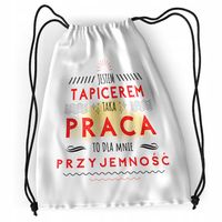 Plecak Dla Tapicera Sportowy Szkolny Worek Torba Z Nadrukiem Ze Zdjęciem
