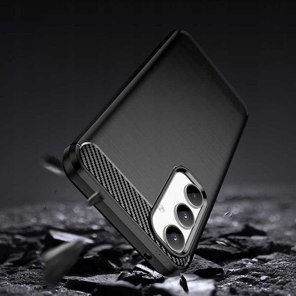 Spacecase Carbon Galaxy A35 5G Black zdjęcie 6