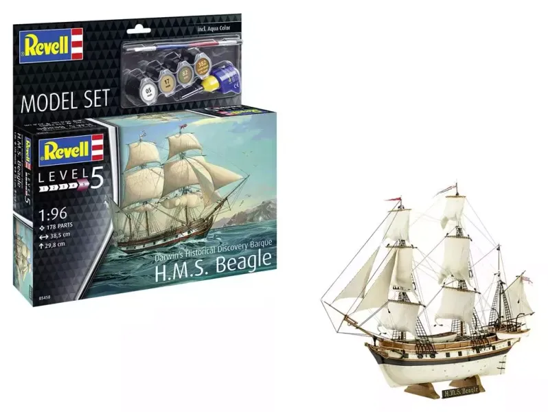 Model Set. H.M.S. Beagle zdjęcie 1