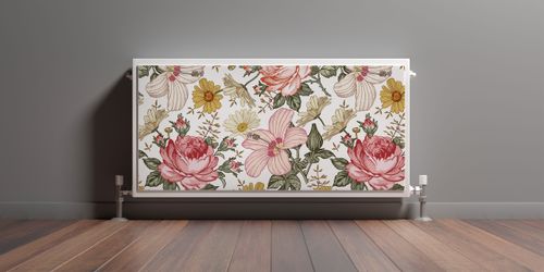 Mata MAGNETYCZNA Kwiaty Tropikalne Róże Liście Natura 80cm x 60cm na Arena.pl