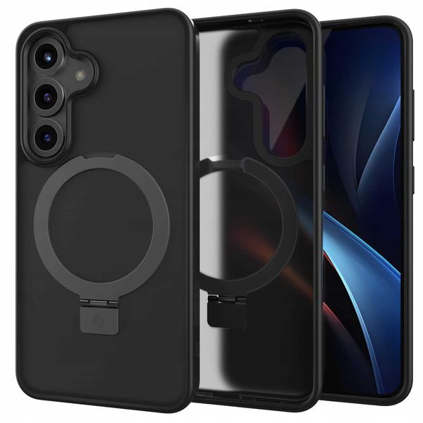 Spacecase Ring Pro Galaxy S25 Black zdjęcie 15