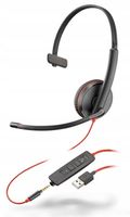 Słuchawki Call Center Plantronics/ Poly Blackwire C3215 USB-A + jack 24m-ce