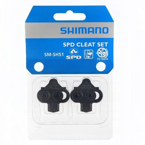 Bloki SPD SHIMANO SM-SH51 do pedałów MTB ORYGINAŁ zdjęcie 1