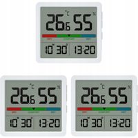 Stacja Pogodowa Termometr pokojowy elektroniczny higrometr 3 sztuki Manta