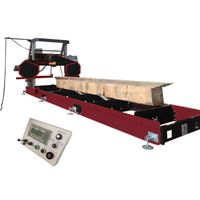 Trak tartak piła taśmowa elektryczny automatyczny 11kW 910mm osłona taśmy