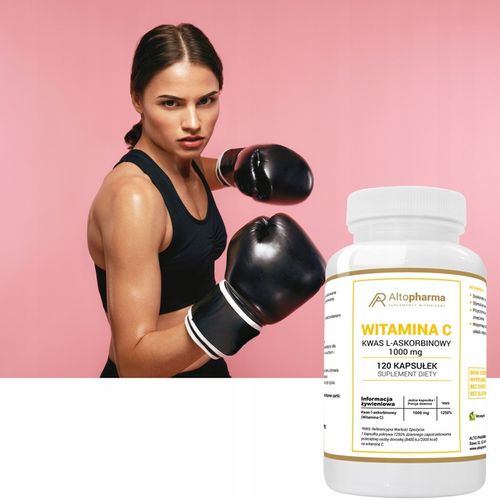 WITAMINA C 1000mg KWAS L-ASKORBINOWY WEGE 120 kaps na Arena.pl