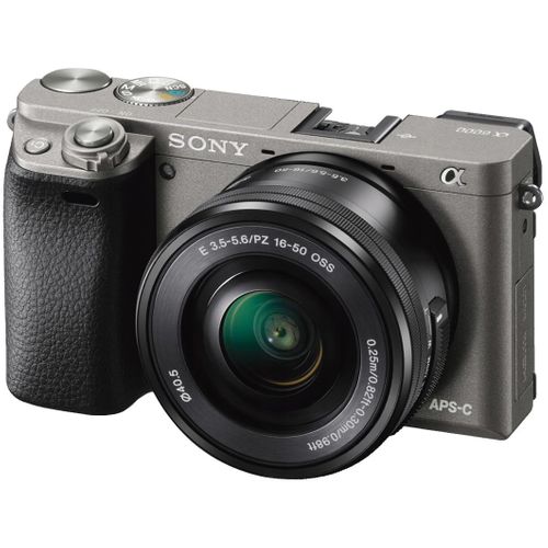 Aparat SONY ILCE-6000L szary na Arena.pl