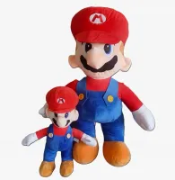 WIELKI SUPER MARIO LUIGI MASKOTKA PRZYTULANKA PLUSZOWA PLUSZAK MIŚ 85cm