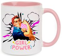 KUBEK Z NADRUKIEM PREZENT DLA KOLEŻANKI DZIEWCZYNY ŻONY MAMY DZIEŃ KOBIET