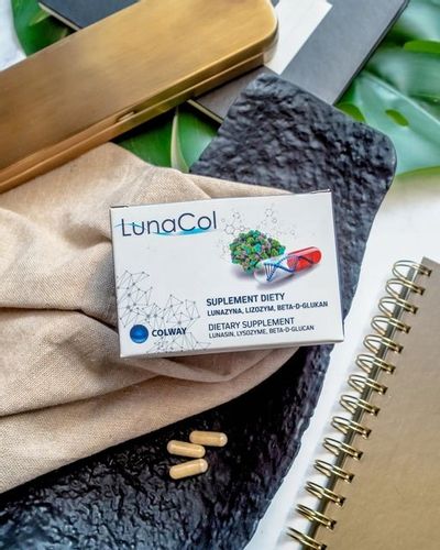 2x LunaCol COLWAY - Lunazyna Beta-D-Glukan Lizozym Colway na Arena.pl