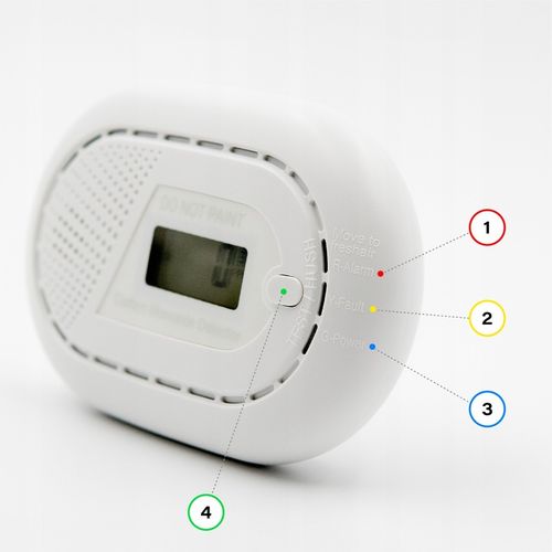 CZUJNIK CZADU TLENKU WĘGLA CO-Tech CO11 | BATERIA NA 10 LAT | na Arena.pl