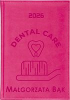 KALENDARZ A5 2026 dzienny książkowy z grawerem DLA DENTYSTY Z IMIENIEM