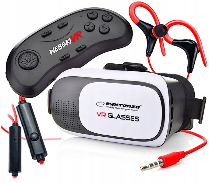 OKULARY GOOGLE VR 3D 360 STOPNI+PILOT BLUETOOT zdjęcie 7