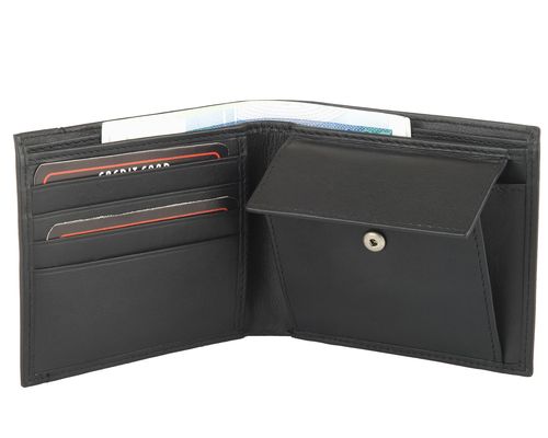 Portfel męski Dan - Mio Gusto Czarny na Arena.pl