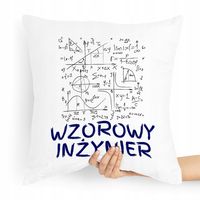 Poduszka Dla Inżyniera Na Prezent Na Urodziny Z Nadrukiem Ze Zdjęciem