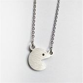 naszyjnik stal chirurgiczna pac man