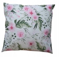 Poszewka poduszka in garden kwiaty różowe 40x40