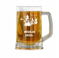PREZENT na święta choinkę KUFEL do Piwa z GRAWEREM