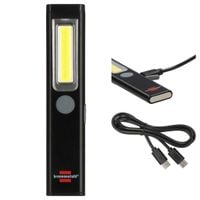 Lampa ręczna LED PL 200 AC latarka warsztatowa robocza COB USB-C 200lm