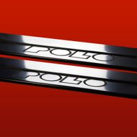 Listwa progowa VOLKSWAGEN POLO MK3 6N 6N2 Stal nierdzewna 304 połysk 2szt