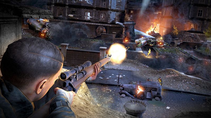 Sniper Elite V2 Remastered SWITCH Nintendo Switch pudełkowa zdjęcie 12