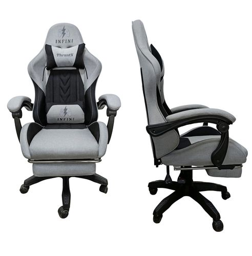 Fotel ThrustX Black/Light Gray na Arena.pl
