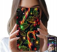ETUI DO SAMSUNG GALAXY A56 5G - LASKA CUKROWA, JEMIOŁA, CHOINKA + SZKŁO
