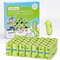 WORECZKI Na Psie Odchody BIODEGRADOWALNE 540 szt+dozownik