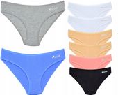 Majtki figi damskie bawełniane rozmiar M 8-pak