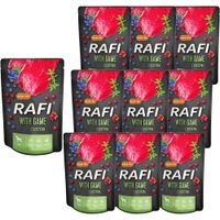 Rafi Mokra karma dla psów z dziczyzną w saszetkach 300 g x 10 sztuk