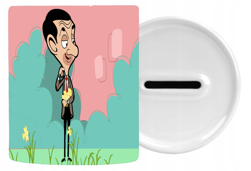 Skarbonka Ceramiczna Jaś Fasola - Mr.Bean na Arena.pl