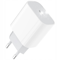 SZYBKA ŁADOWARKA DO IPHONE KOSTKA 20W + KABEL 1M / USB-C - IPHONE LIGHTING