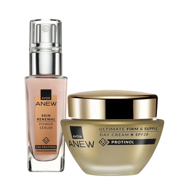 Avon Renewal Zestaw Protinol Krem Ultimate + Serum zdjęcie 1