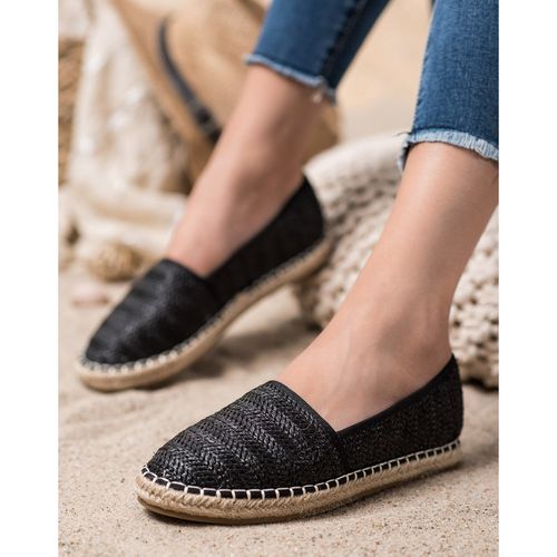 Plecione Czarne Espadryle r.40 na Arena.pl