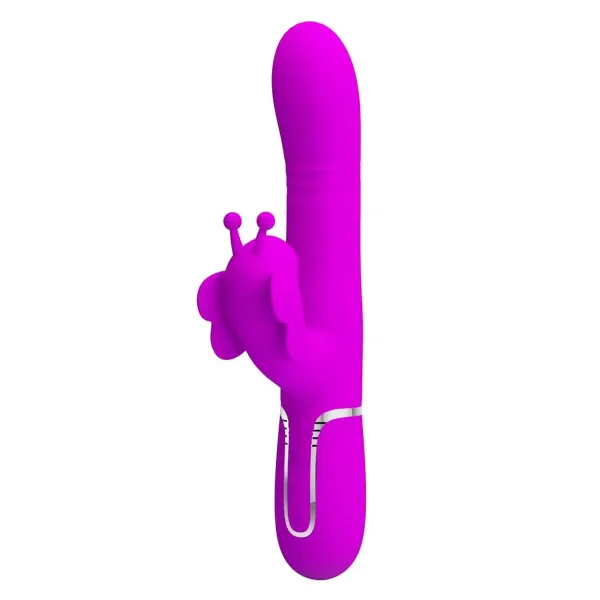 Pretty Love Butterfly Clit Vibrator Pink zdjęcie 3