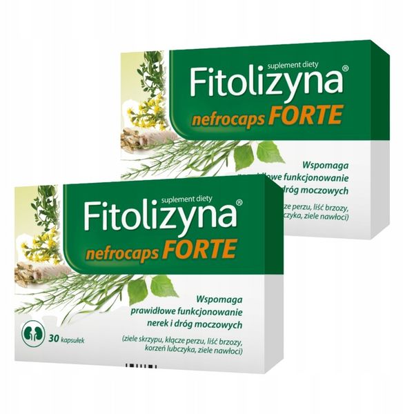 FITOLIZYNA NEFROCAPS FORTE x 30 KAPS zdjęcie 3