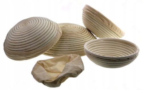 KOSZYK RATAN FORMA DO WYRASTANIA CHLEBA 25 cm garowania ciasta na chleb na Arena.pl