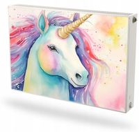 Mata magnetyczna magnes na grzejnik Fototapeta na wymiar JEDNOROŻEC