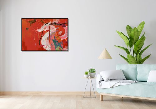 Plakat 100x70cm Orientacyjny Smok na Arena.pl