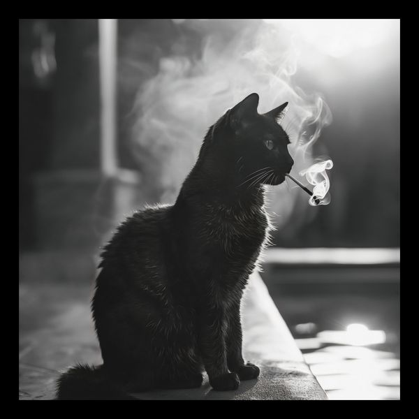 Plakat 20x20cm Kocia Przerwa zdjęcie 2