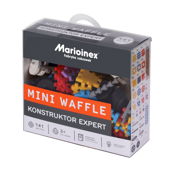 Marioinex Mini Wafle Konstruktor 141 el. 3+ Expert zdjęcie 3