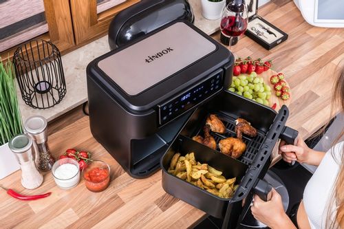 PIEKARNIK FRYTKOWNICA BEZTŁUSZCZOWA 2 KOSZE 8L/2500W 4 URZĄDZENIA W 1 na Arena.pl