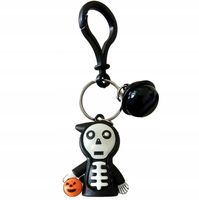 Breloczek Halloween Święto Zmarłych Kościotrup Kościotrupek z Dynią Zabawne