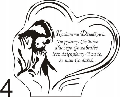 STATUETKA PODSTAWKA POD ZNICZ na grób + grawer XL na Arena.pl