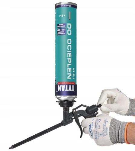 Klej Pistoletowy do Ociepleń Styropianu Tytan Professional XPS EPS na Arena.pl