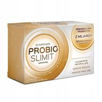 PROBIOSLIMIT wspiera spalanie tłuszczu i redukcję masy ciała, 30 kapsułek