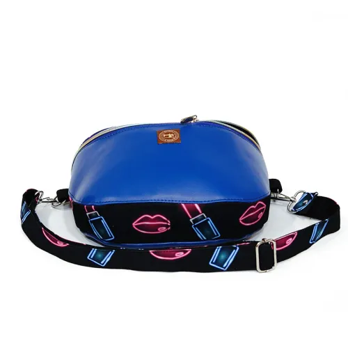 Torebka i Nerka 2w1 - Niebieska i Usta na Arena.pl