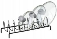 STOJAK Organizer Ociekacz Na POKRYWKI Naczynia Talerze DESKI 1717